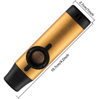 DBAO DK-83 GOLD Alüminyum Kazoo (Gold)
